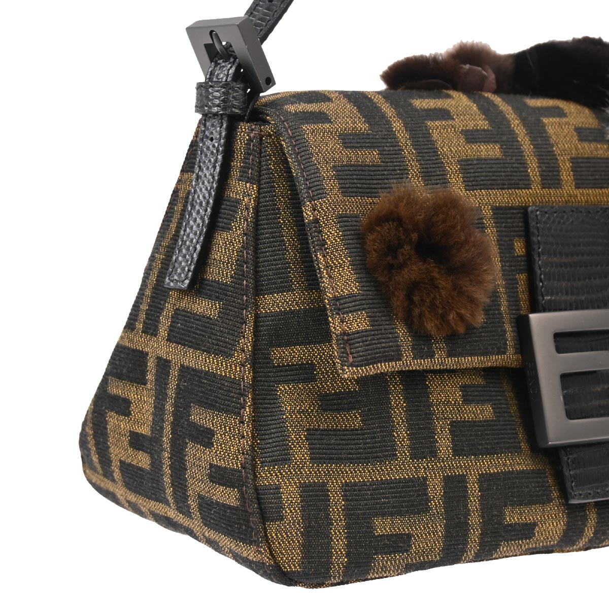 Fendi Brown Zucca Handbag