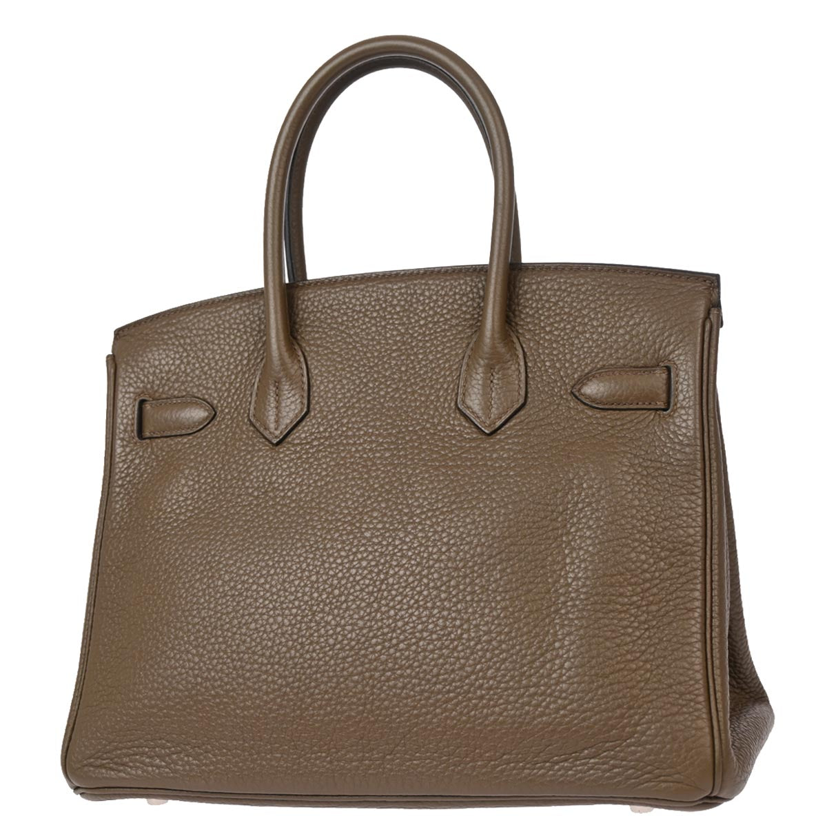 Hermes 2014 Taupe Taurillon Clemence Birkin 30 Handbag