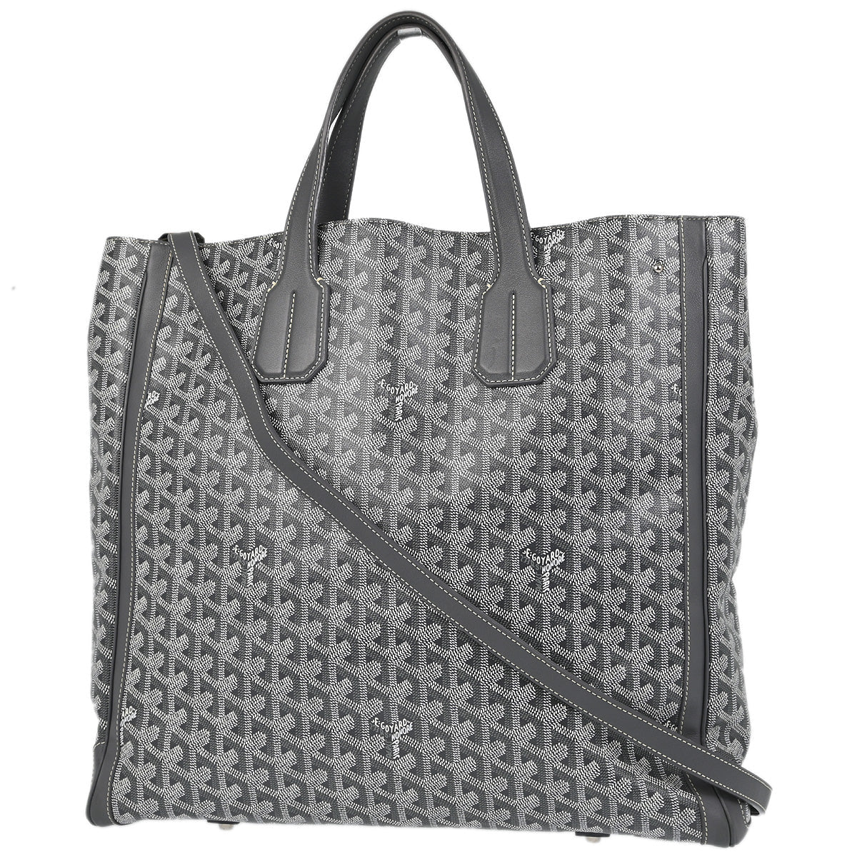 Goyard Gray Sac Voltaire 2way Tote Shoulder Handbag