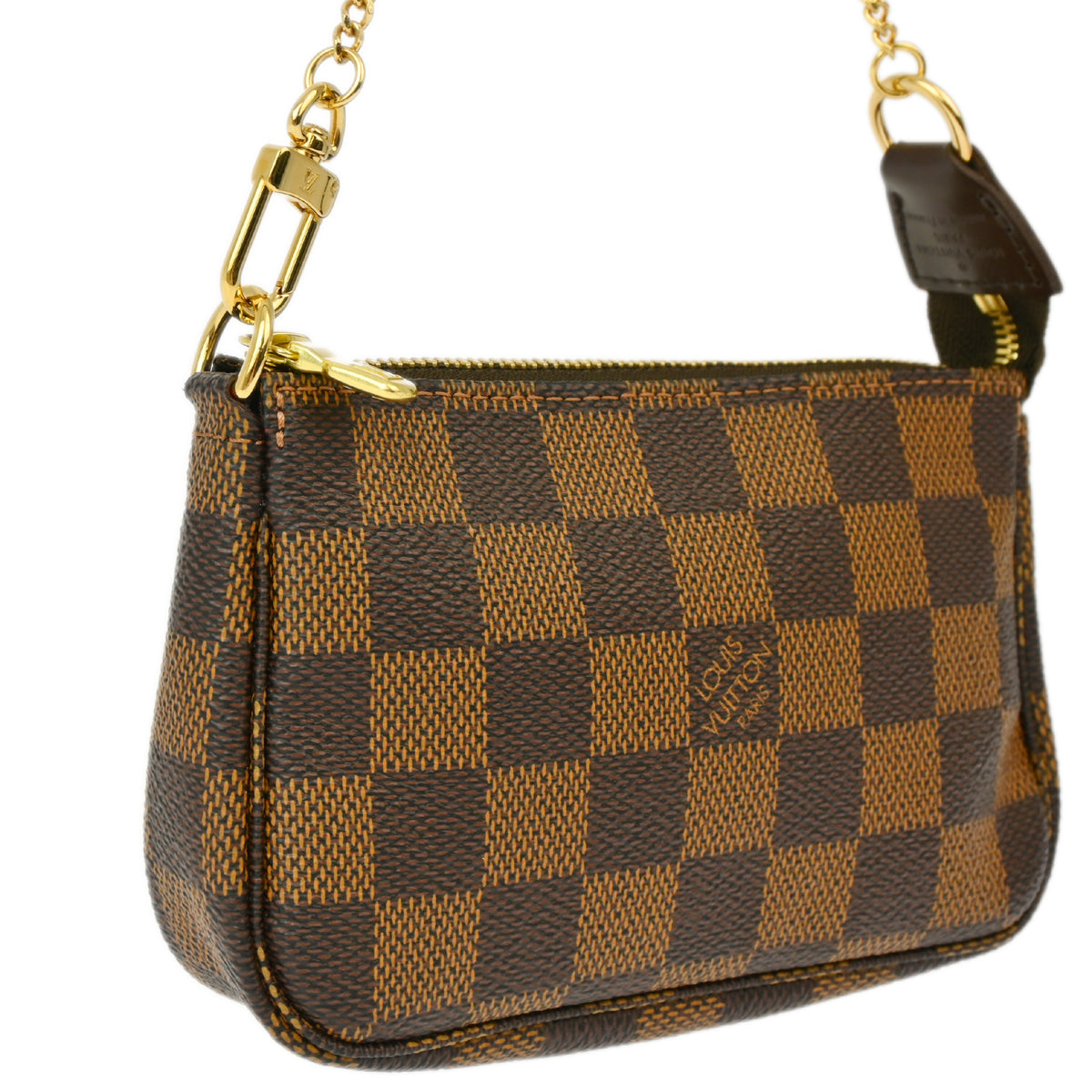 Louis Vuitton 2010 Damier Mini Pochette Accessoires Handbag N58009