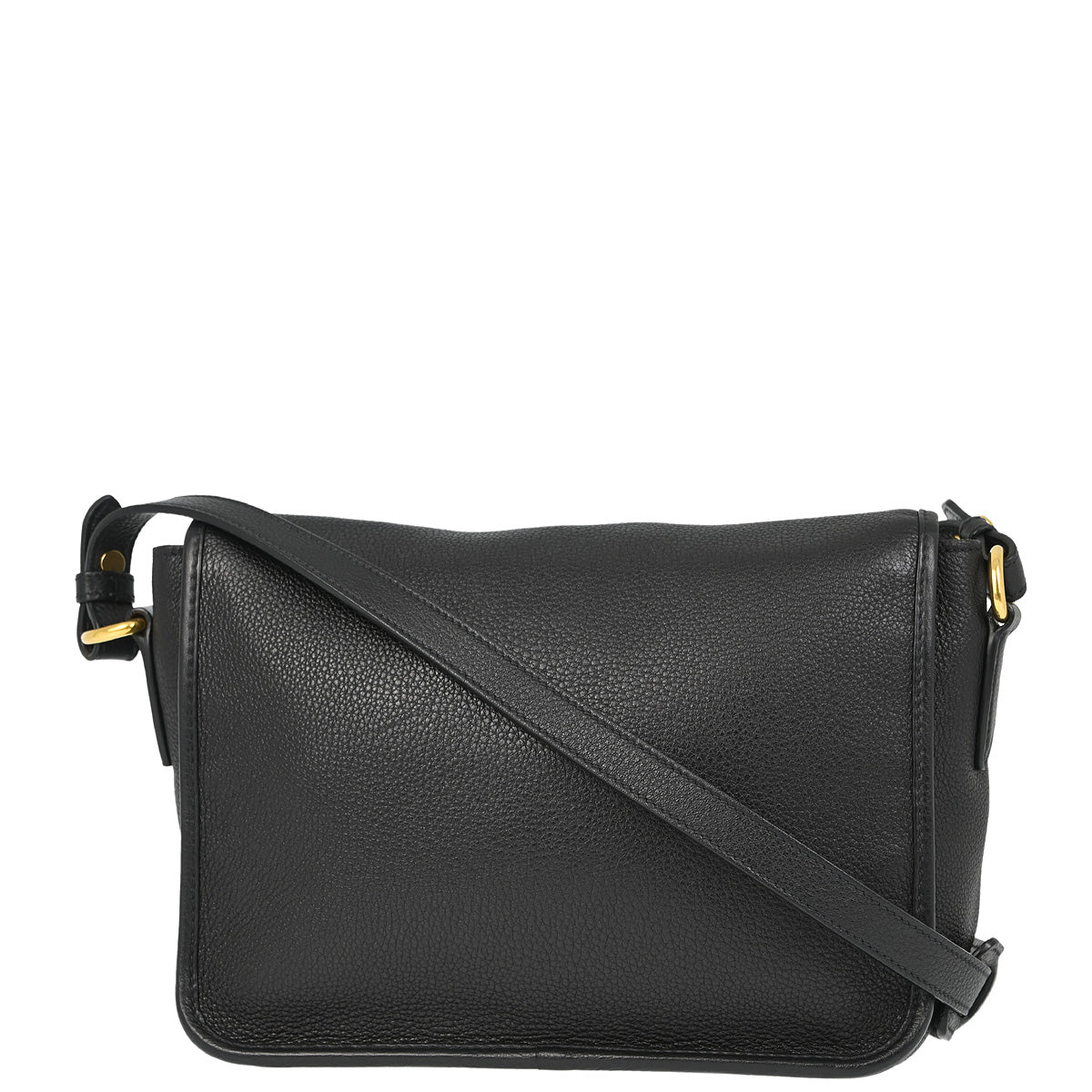 Prada Black Leather Shoulder Bag
