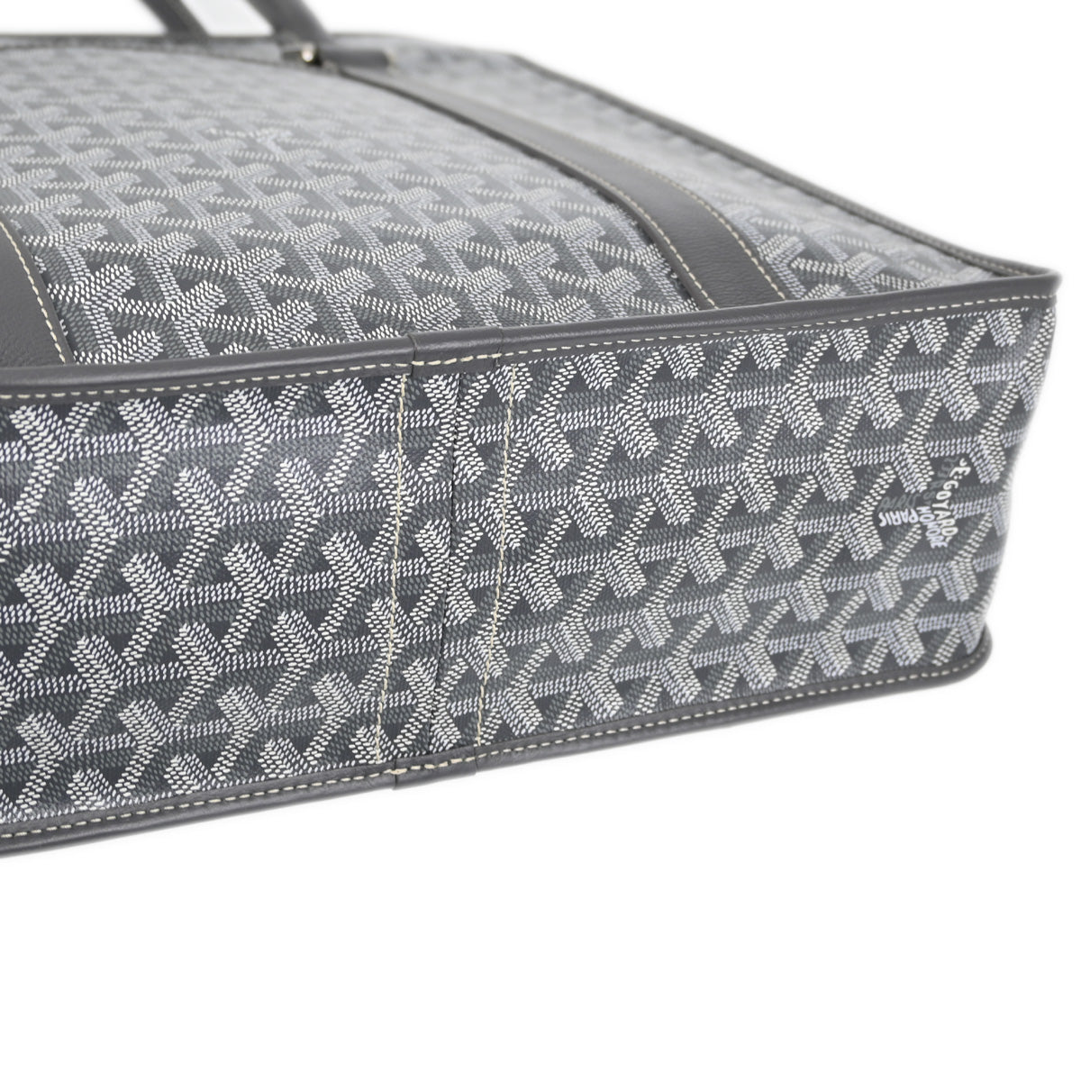 Goyard Gray Bourgogne Tote Handbag