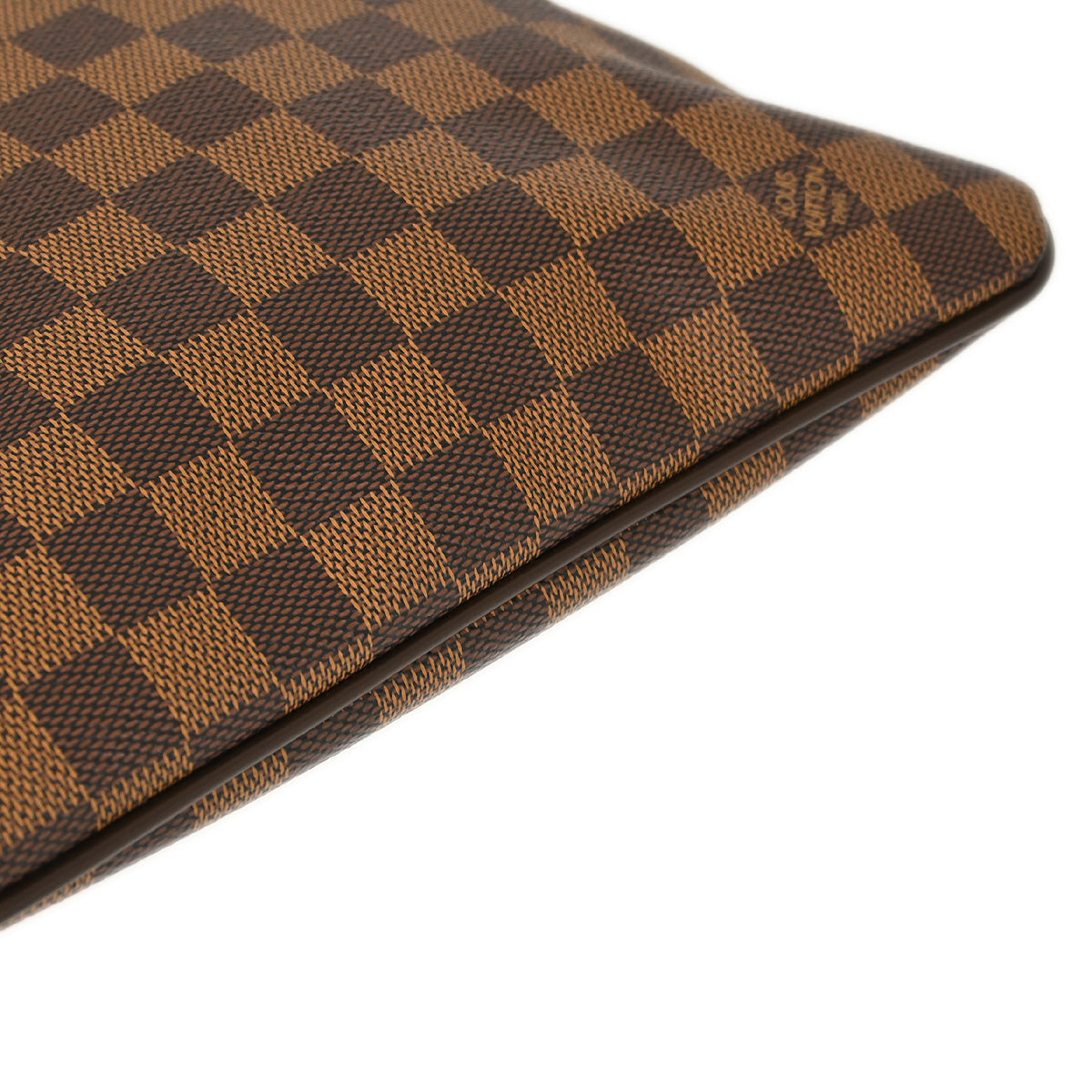 Louis Vuitton 2010 Damier Pochette Plate Brooklyn Shoulder Bag N41100