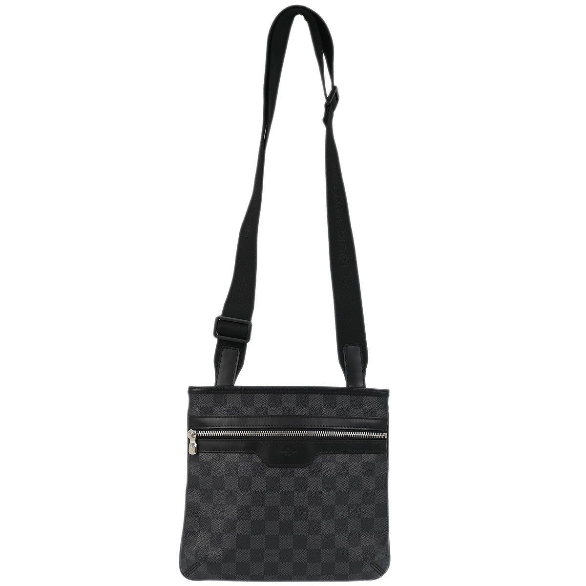 Louis Vuitton 2012 Damier Graphite Thomas Shoulder Bag N58028