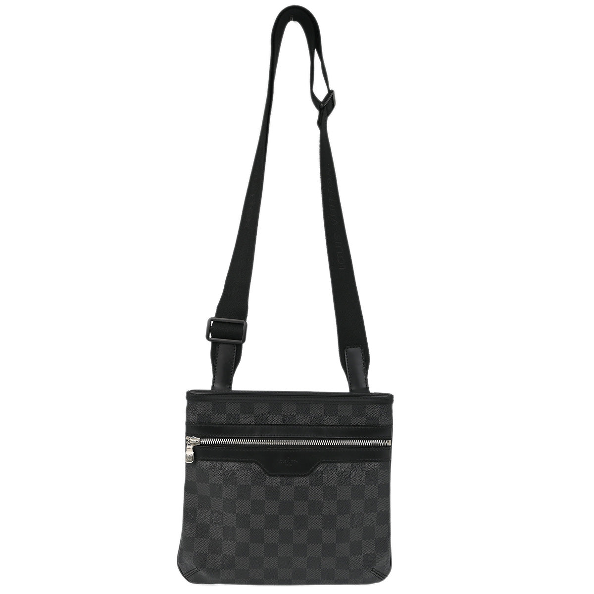 Louis Vuitton 2011 Damier Graphite Thomas Shoulder Bag N58028