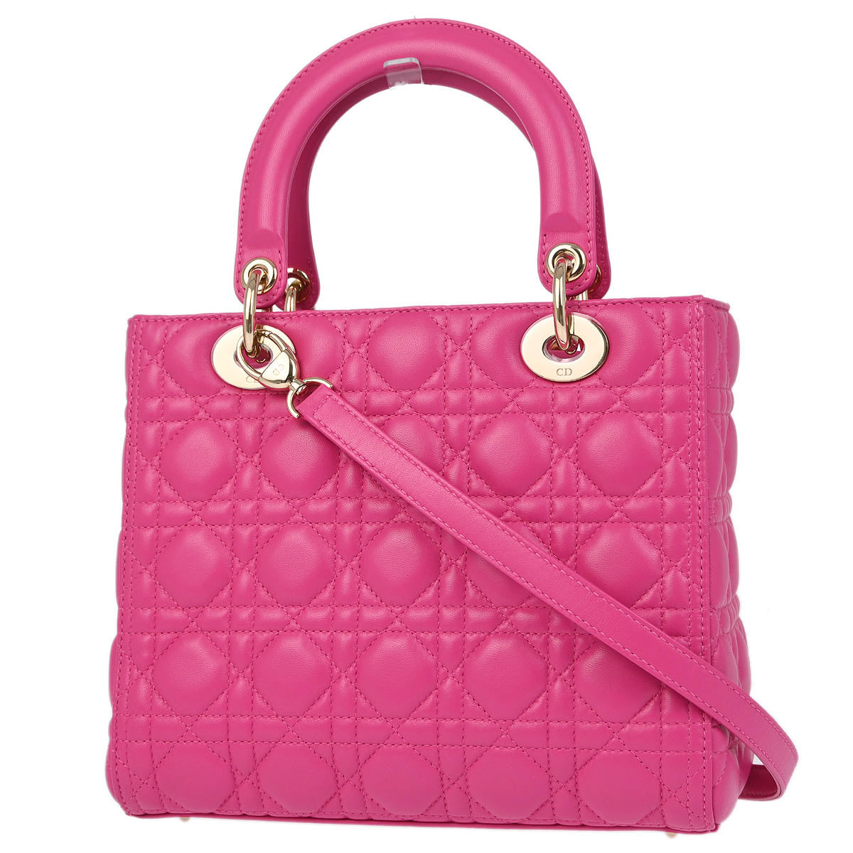 Christian Dior 2013 Lambskin Medium Lady Dior