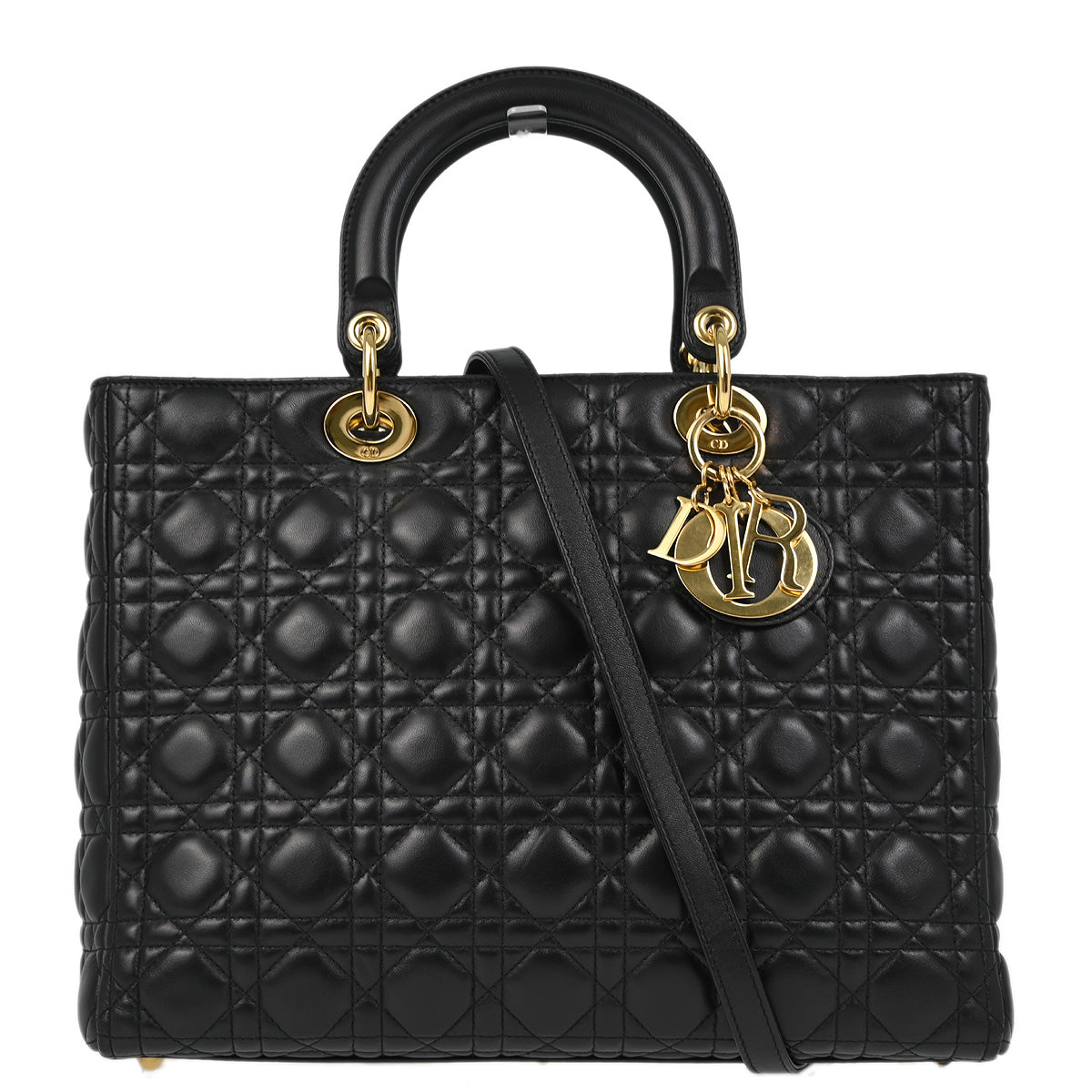 Christian Dior 2012 Lambskin Large Lady Dior