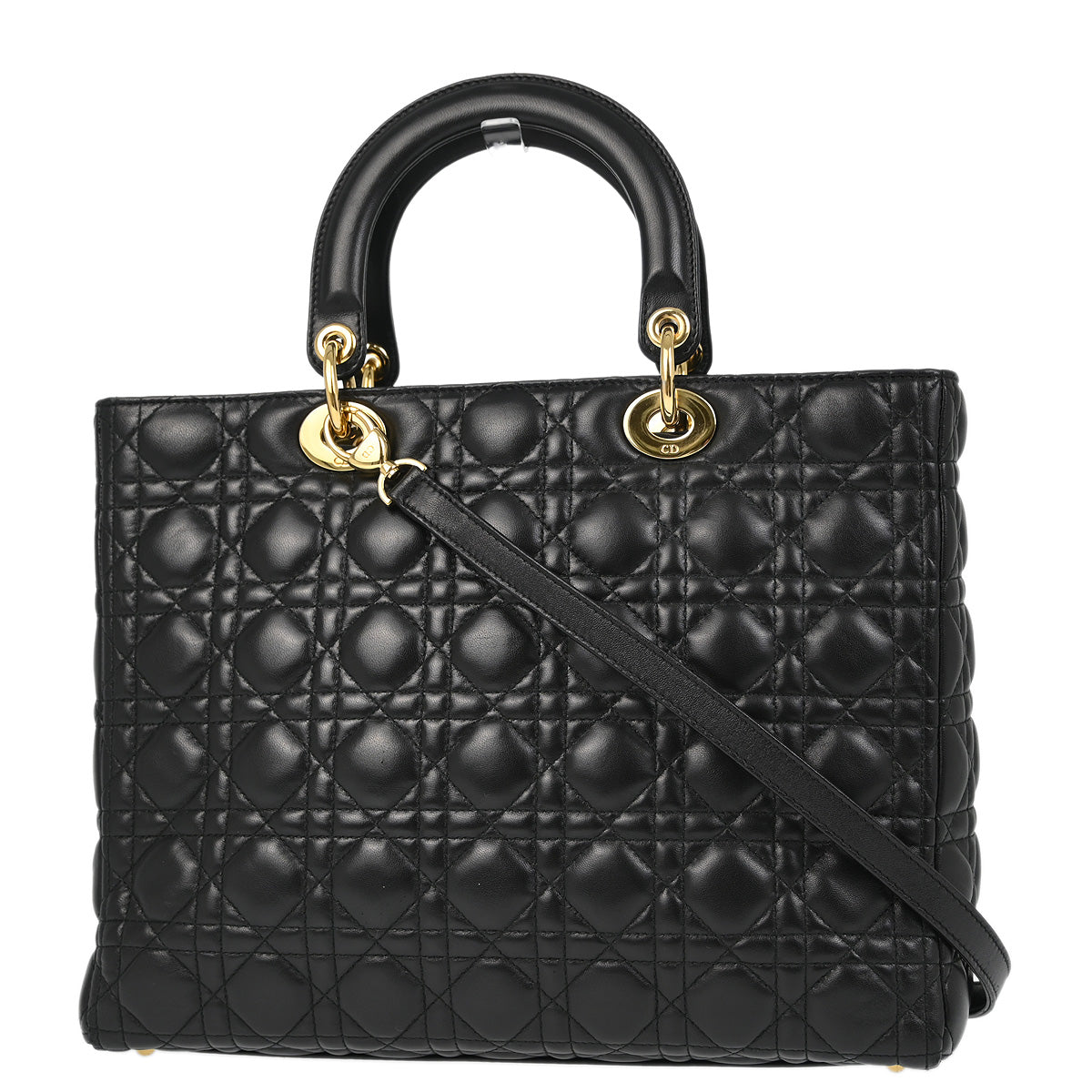 Christian Dior 2012 Lambskin Large Lady Dior