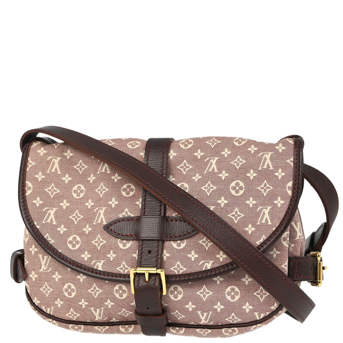 Louis Vuitton 2012 Sepia Monogram Idylle Saumur PM Shoulder Bag M40669