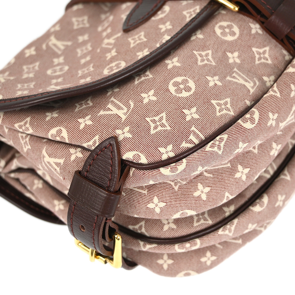 Louis Vuitton 2012 Sepia Monogram Idylle Saumur PM Shoulder Bag M40669