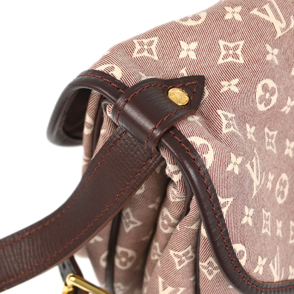 Louis Vuitton 2012 Sepia Monogram Idylle Saumur PM Shoulder Bag M40669