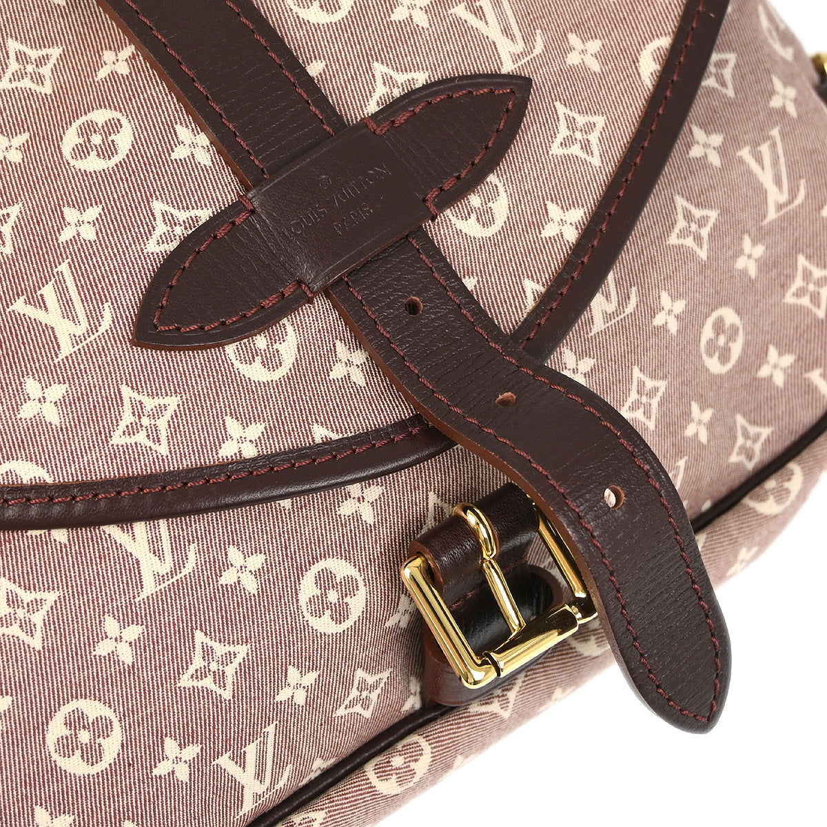 Louis Vuitton 2012 Sepia Monogram Idylle Saumur PM Shoulder Bag M40669