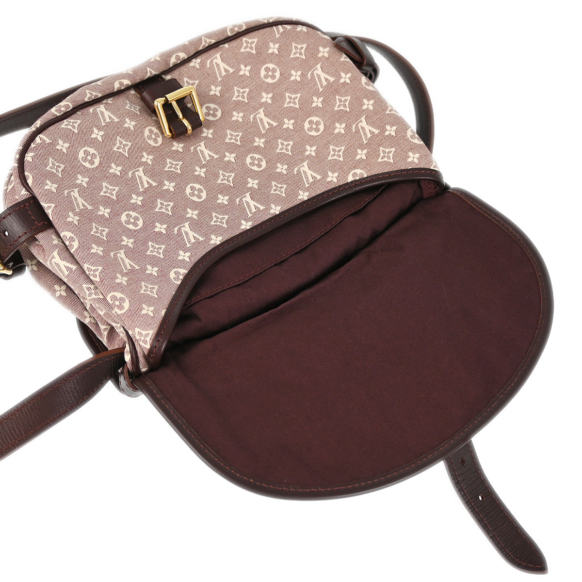 Louis Vuitton 2012 Sepia Monogram Idylle Saumur PM Shoulder Bag M40669