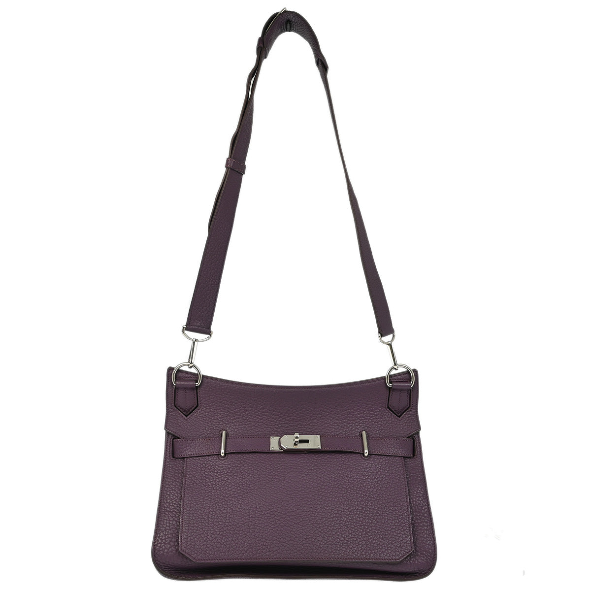 Hermes 2011 Purple Fjord Jypsiere 34 Shoulder Bag