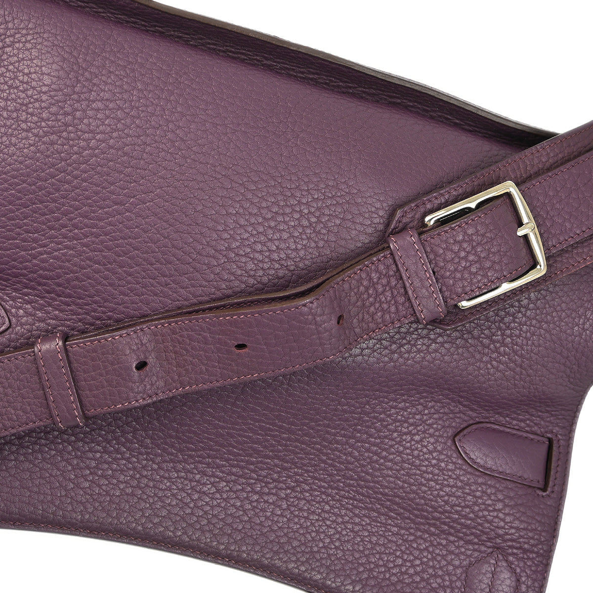 Hermes Purple Fjord Jypsiere 34 Shoulder Bag