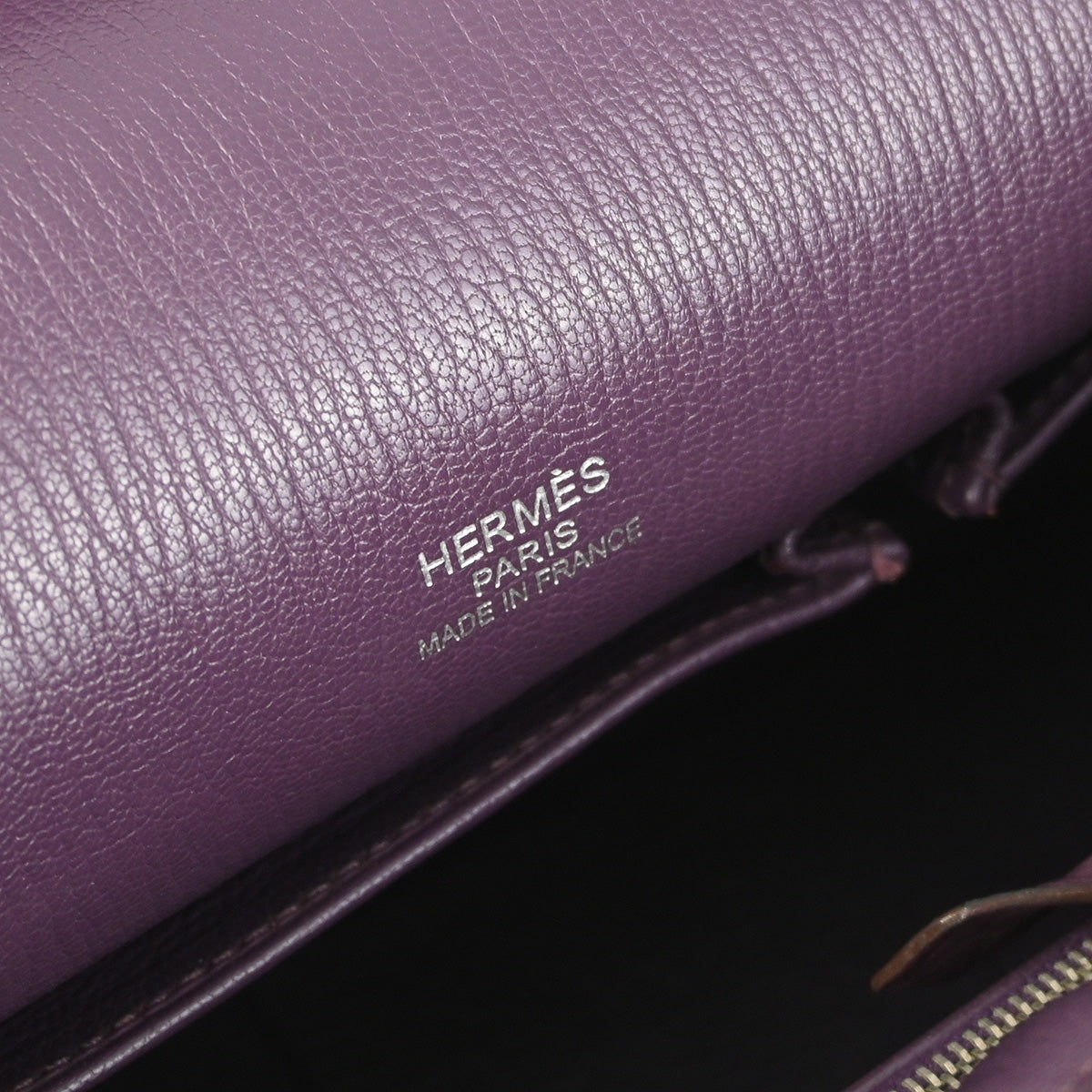 Hermes Purple Fjord Jypsiere 34 Shoulder Bag