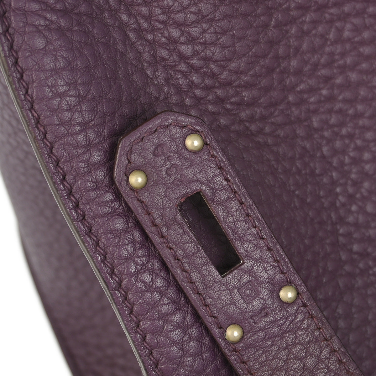 Hermes Purple Fjord Jypsiere 34 Shoulder Bag