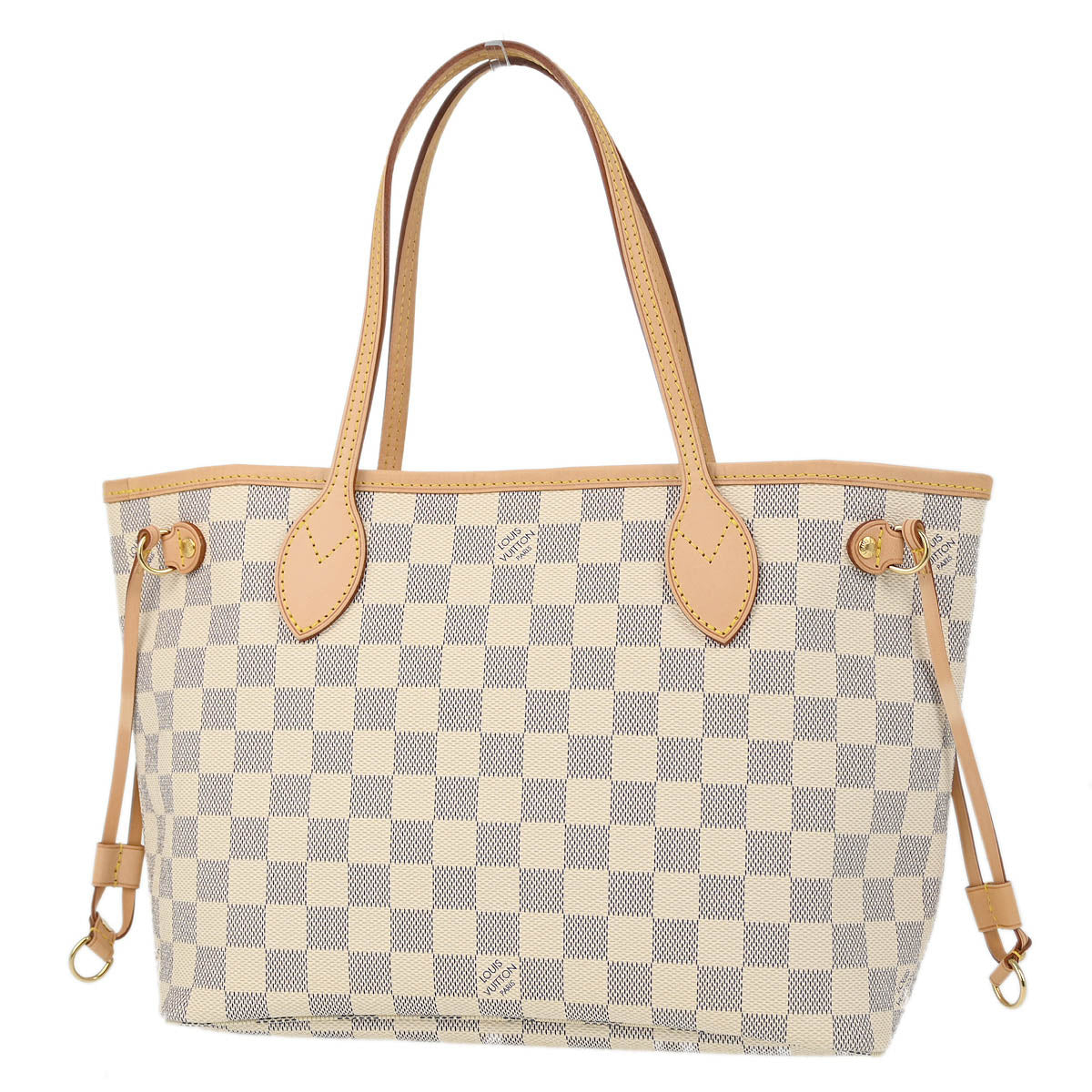 Louis Vuitton 2011 Damier Azur Neverfull PM Tote Handbag N51110