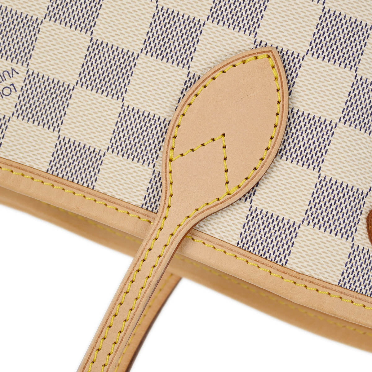 Louis Vuitton 2011 Damier Azur Neverfull PM Tote Handbag N51110