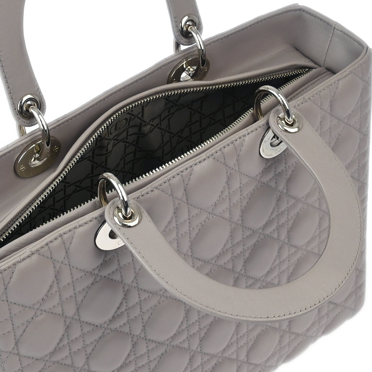 Christian Dior 2012 Lambskin Large Lady Dior