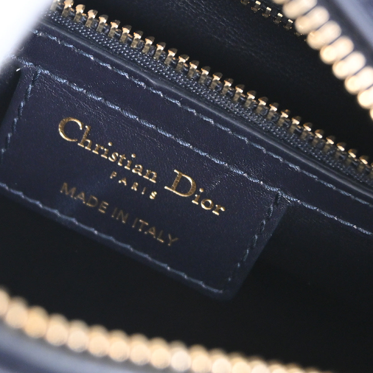 Christian Dior 2014 Calfskin Medium Pocket Lady Dior