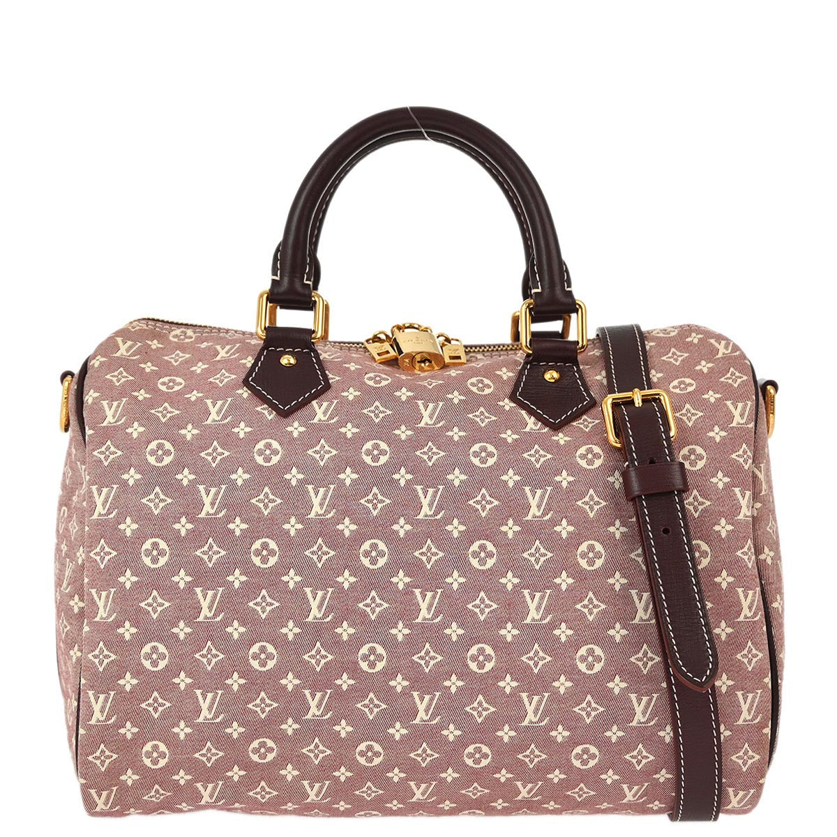 Louis Vuitton 2011 Sepia Monogram Idylle Speedy Bandouliere 30 2way Shoulder Handbag M56704