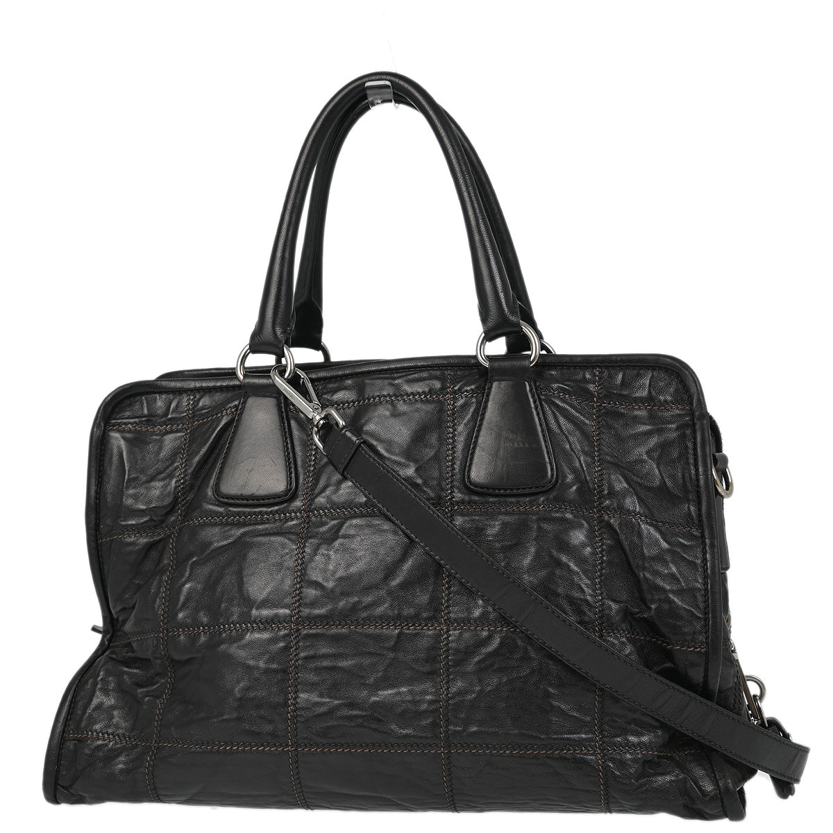 Prada Black 2way Shoulder Handbag