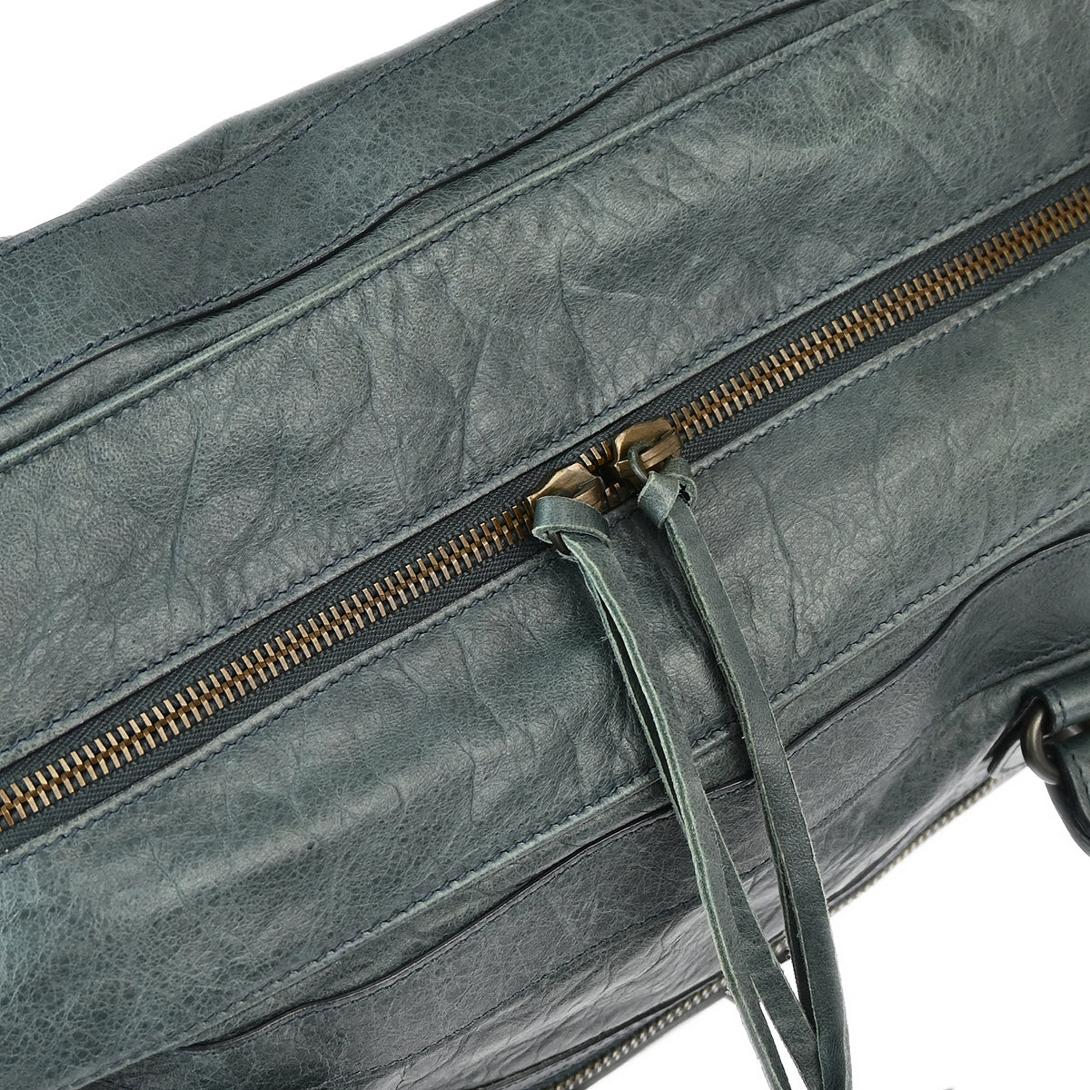Balenciaga Gray Goatskin 2way Shoulder Handbag