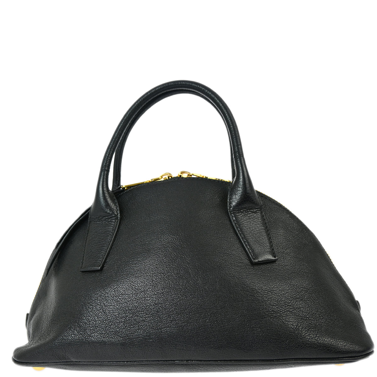 Miu Miu Black Leather 2way Shoulder Handbag