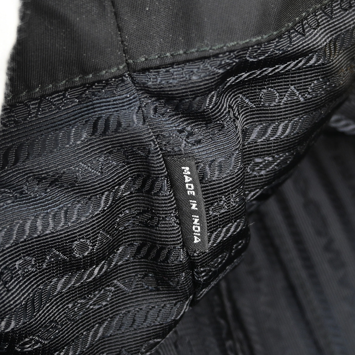 Prada Black Nylon Shoulder Tote Bag