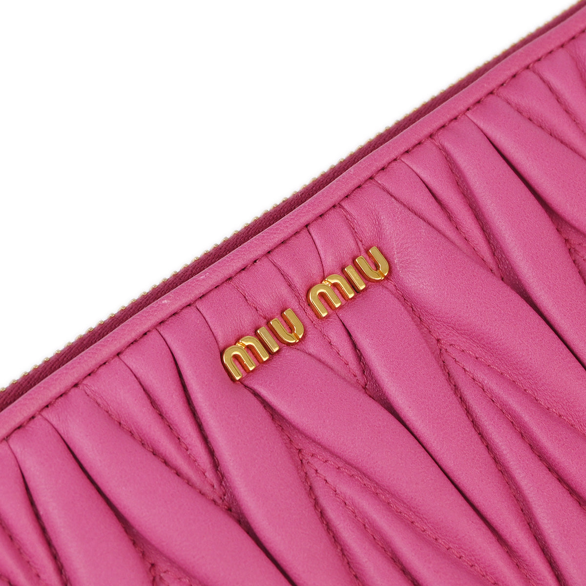 Miu Miu Pink Clutch Handbag