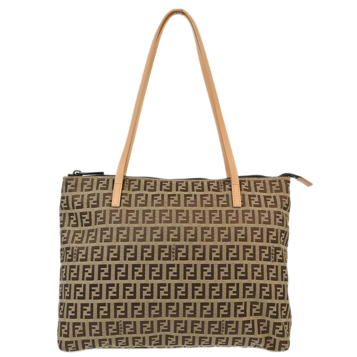 Fendi Beige Zucchino Tote Handbag