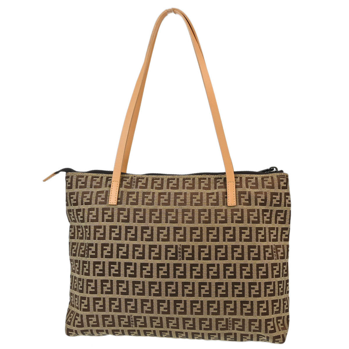 Fendi Beige Zucchino Tote Handbag