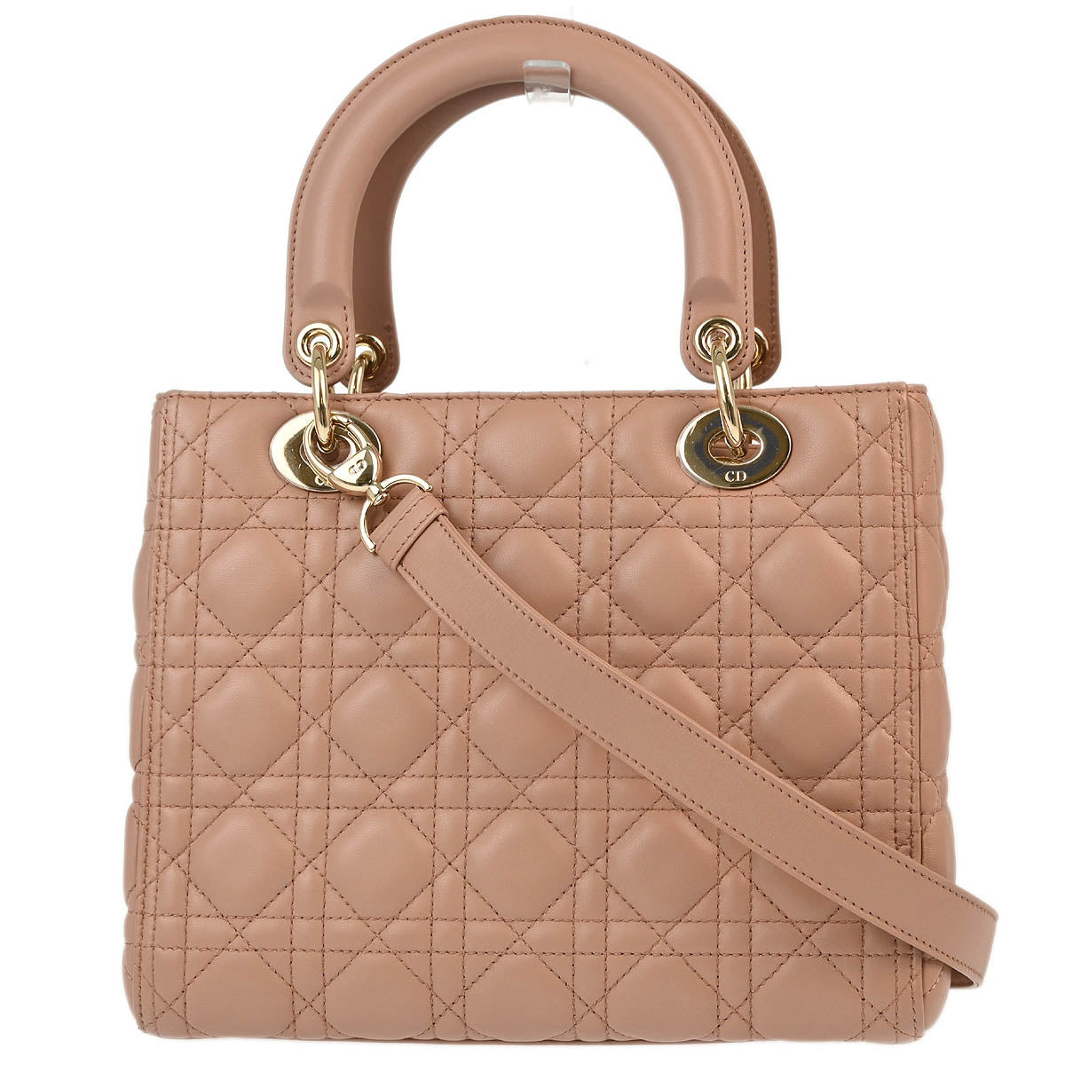 Christian Dior 2019 Lambskin Medium Lady Dior