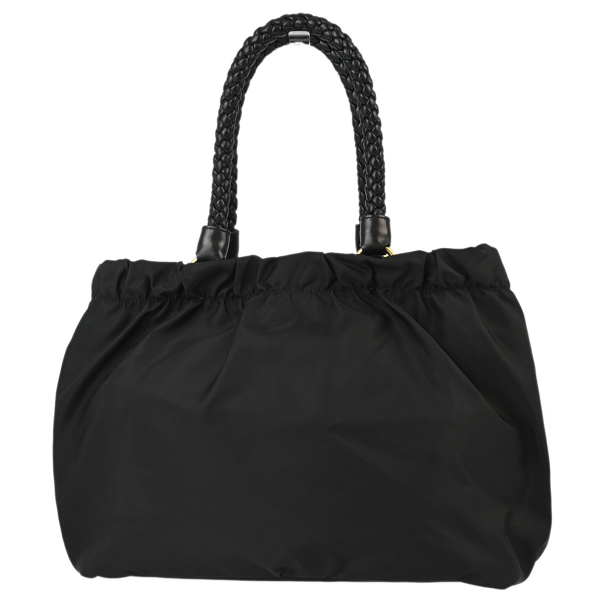 Prada Black Nylon Tote Handbag