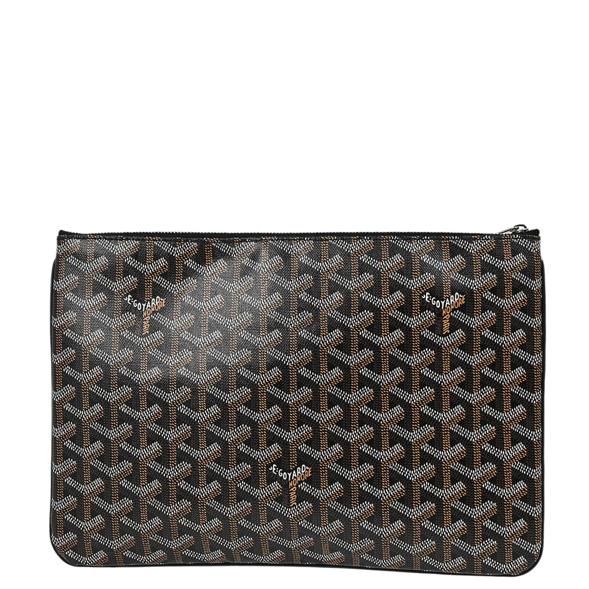 Goyard Black Senat MM Clutch Bag