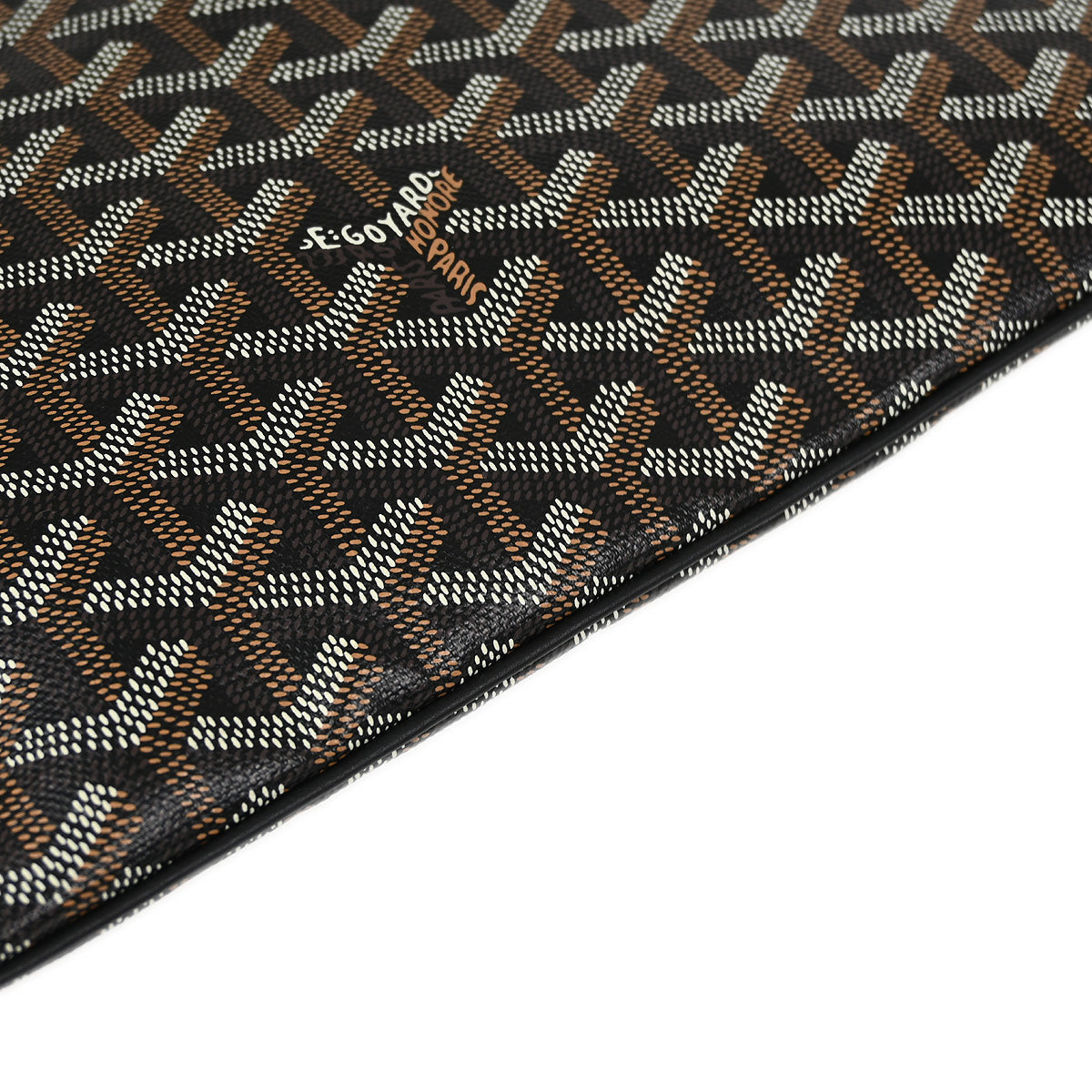 Goyard Black Senat MM Clutch Bag