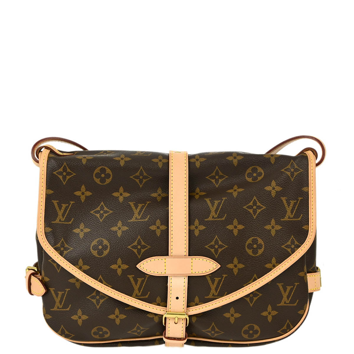 Louis Vuitton 2011 Monogram Saumur 30 Messenger Shoulder Bag M42256