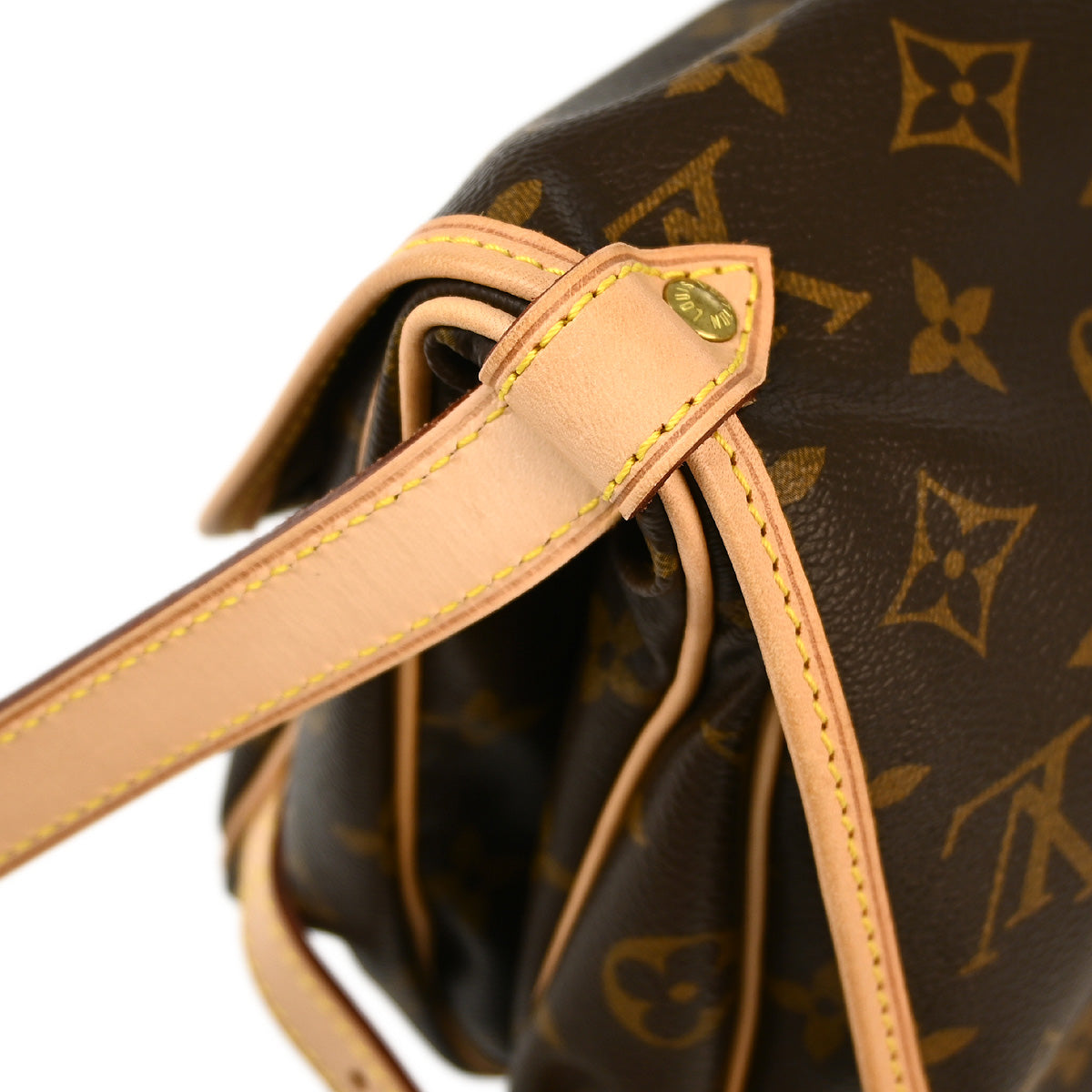 Louis Vuitton 2011 Monogram Saumur 30 Messenger Shoulder Bag M42256