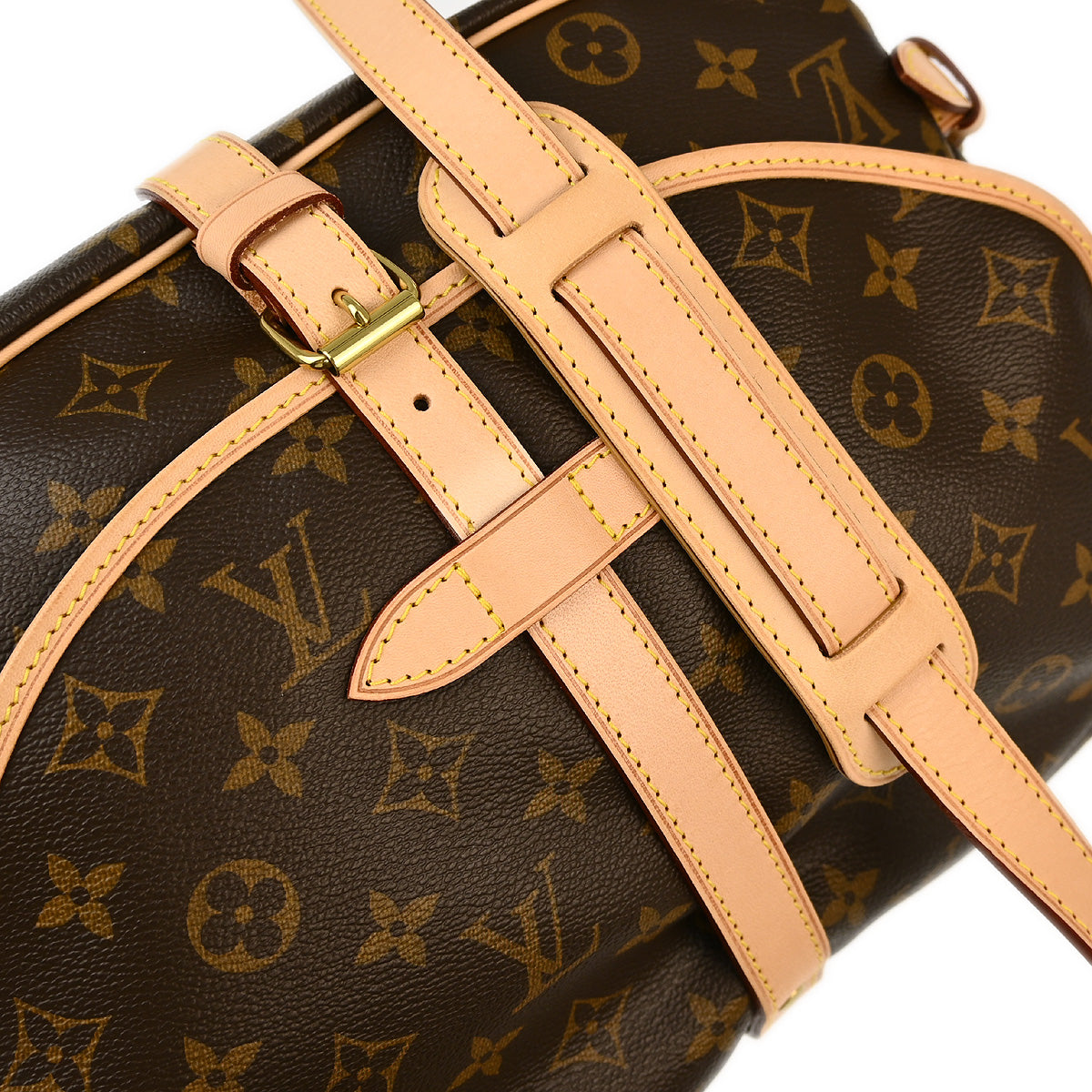 Louis Vuitton 2011 Monogram Saumur 30 Messenger Shoulder Bag M42256