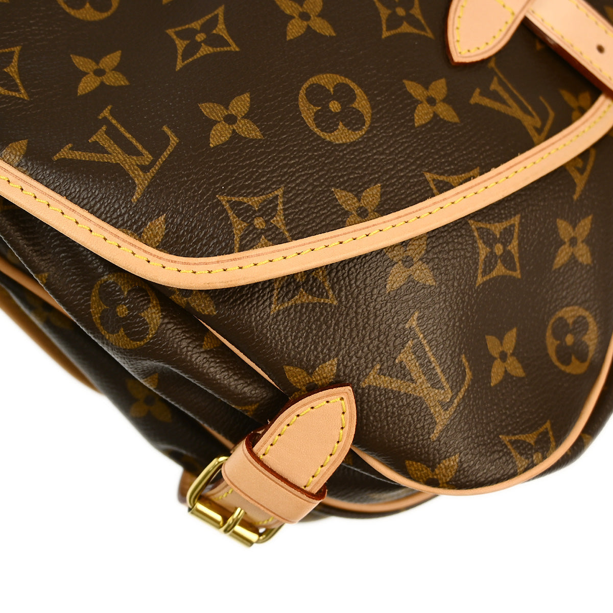 Louis Vuitton 2011 Monogram Saumur 30 Messenger Shoulder Bag M42256