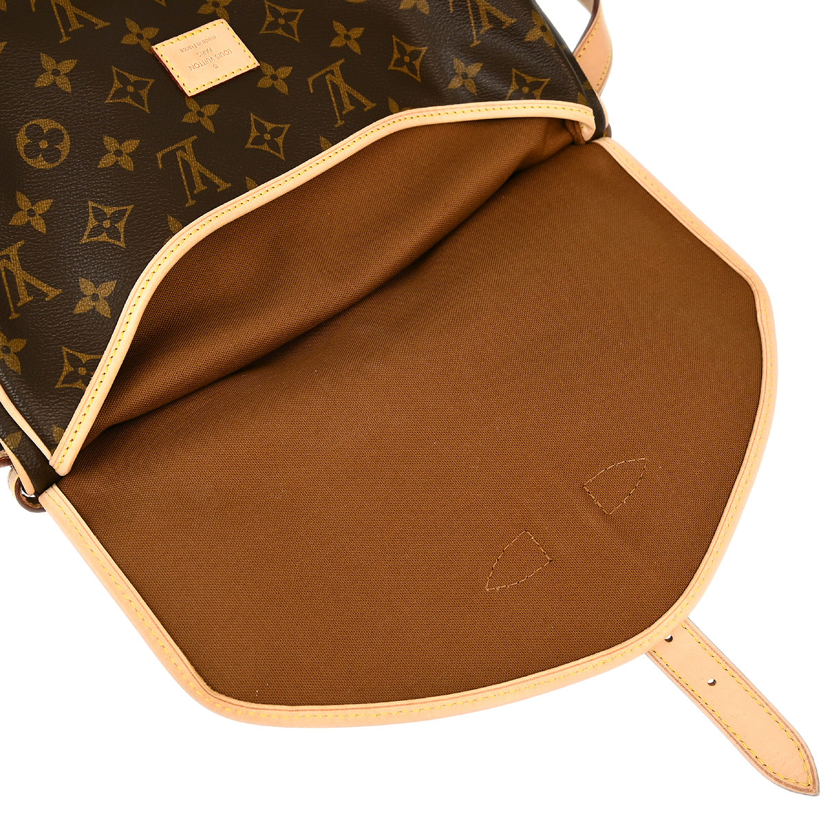 Louis Vuitton 2011 Monogram Saumur 30 Messenger Shoulder Bag M42256