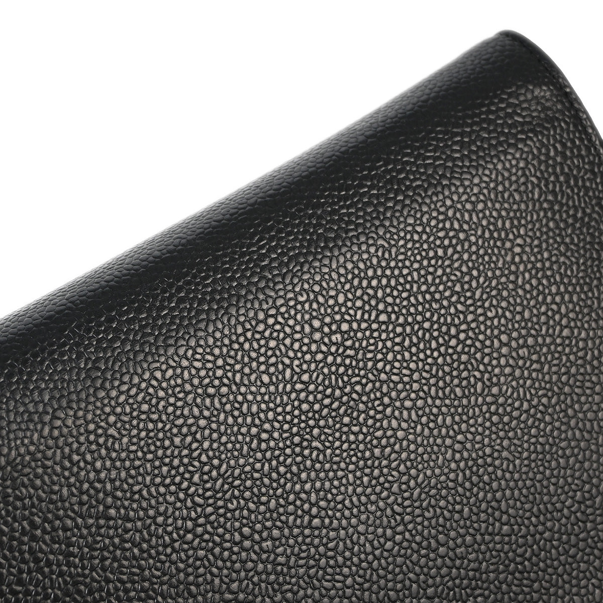 Chanel 2014 Black Caviar Timeless WOC Chain Shoulder Wallet Bag