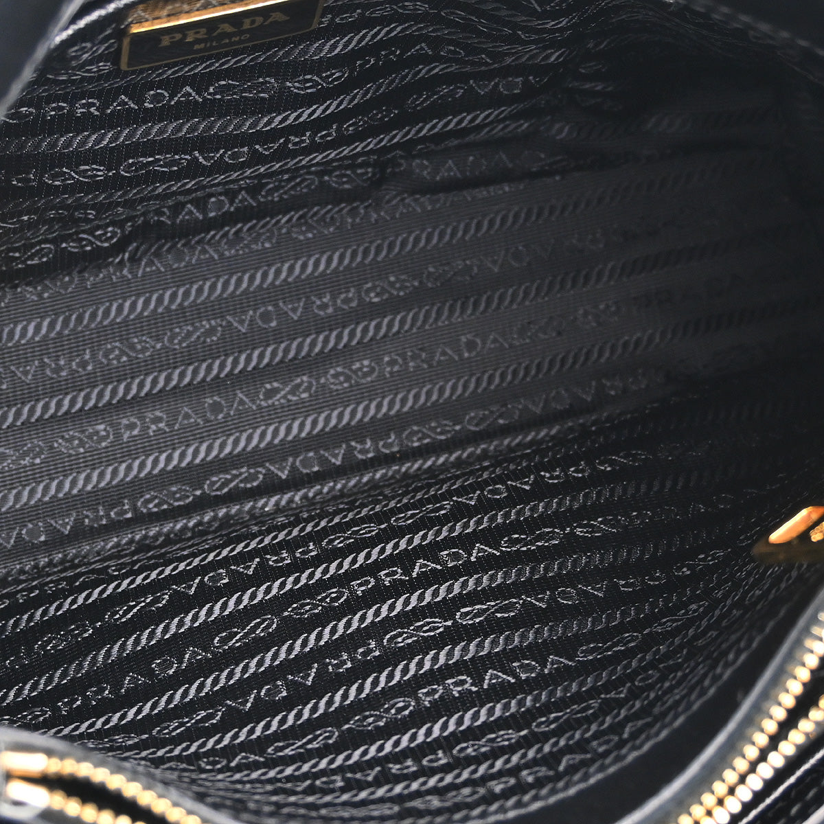 Prada Black 2way Shoulder Handbag