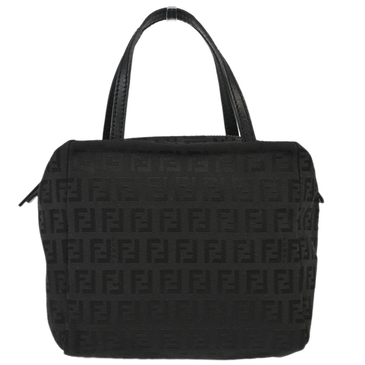 Fendi Black Zucchino Handbag