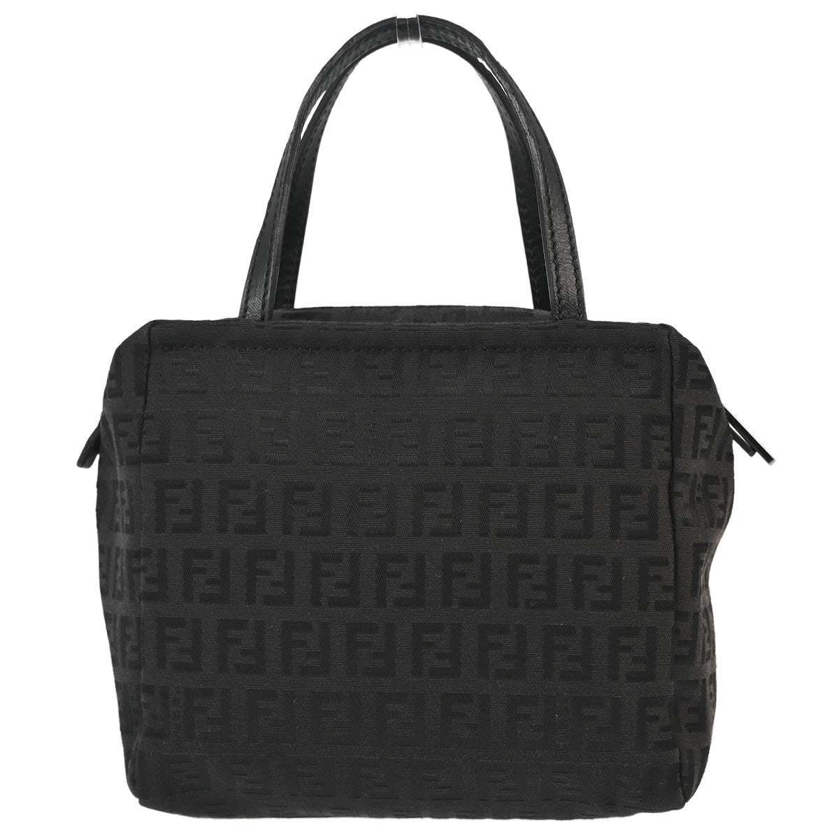 Fendi Black Zucchino Handbag