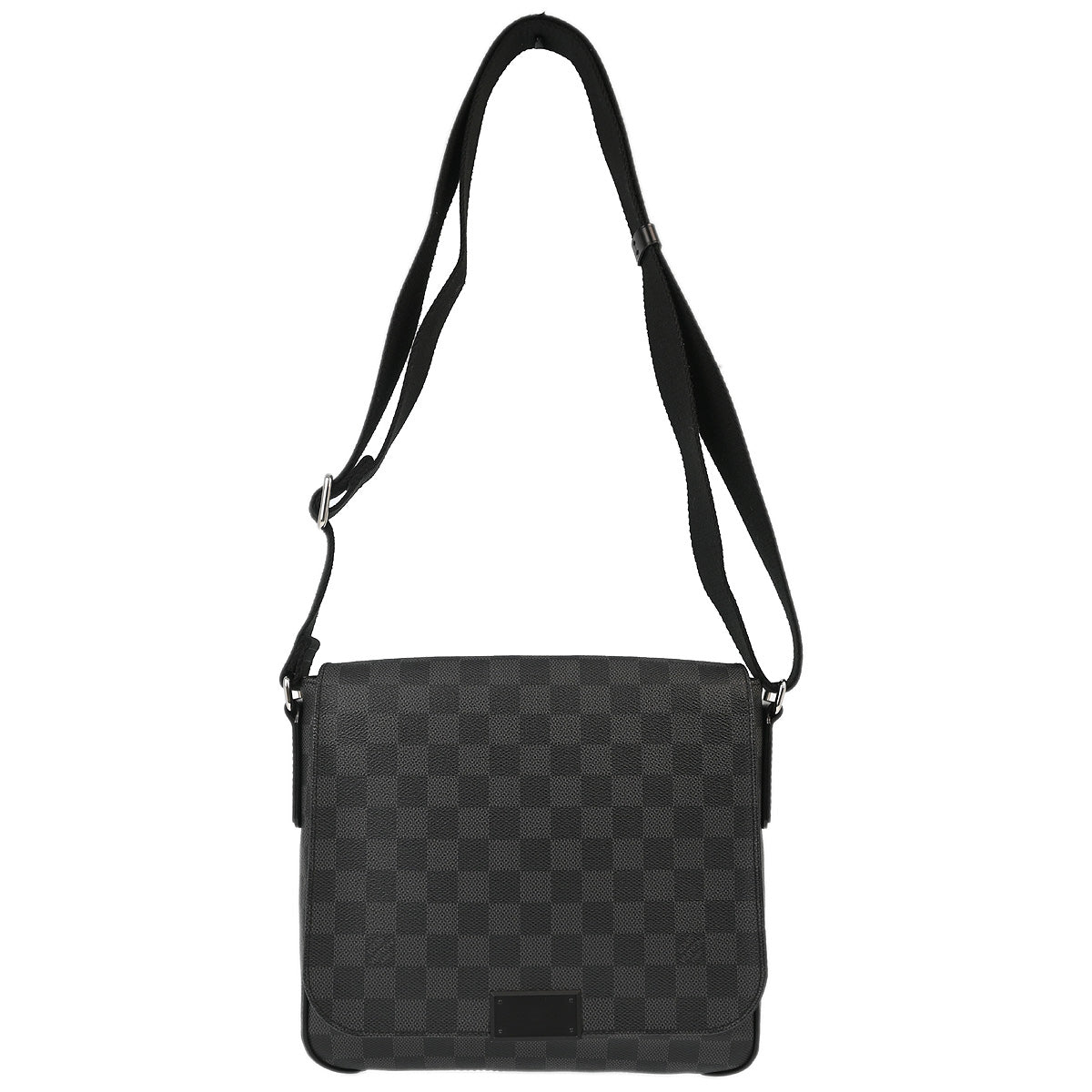 Louis Vuitton 2013 Damier Graphite District PM Shoulder Bag N41260