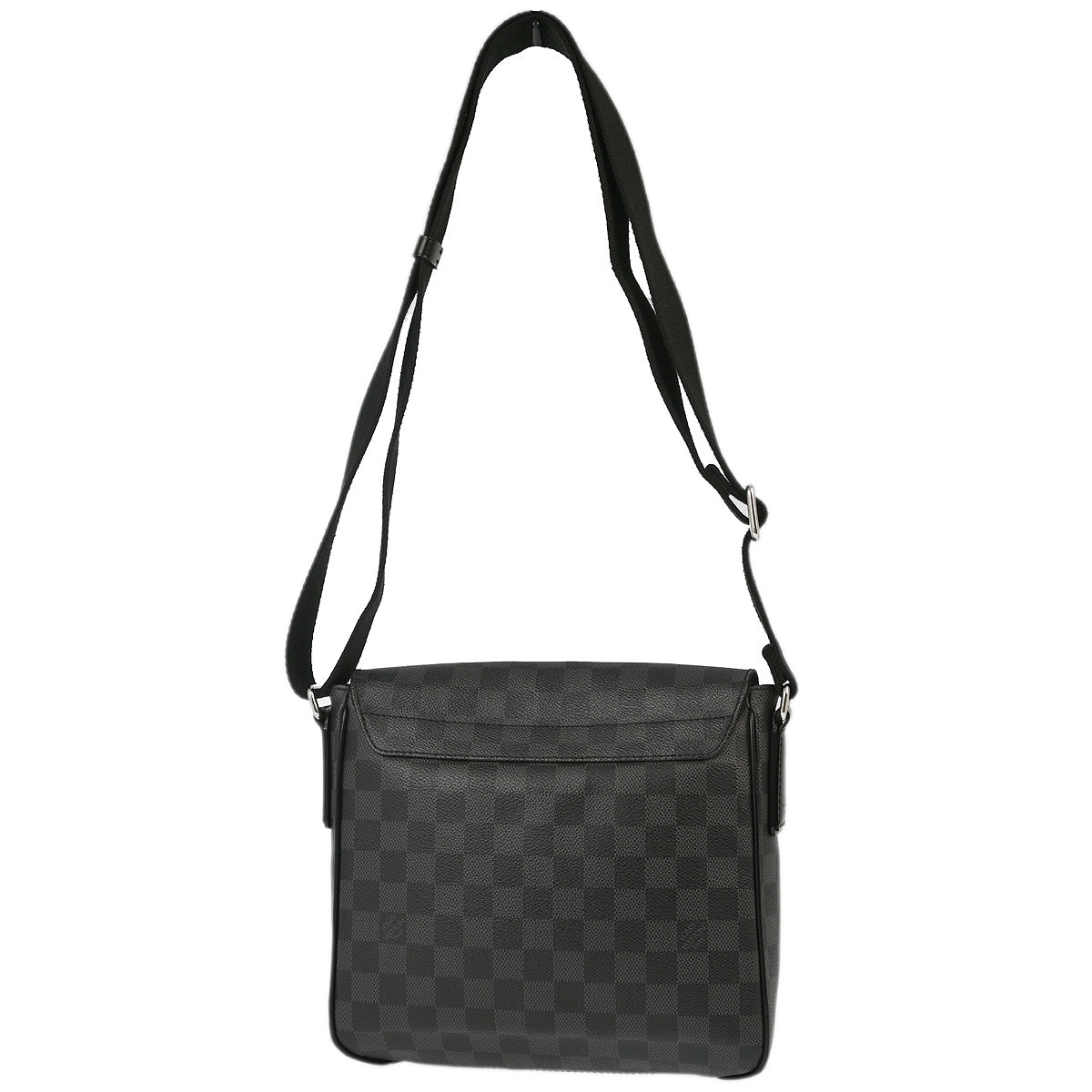 Louis Vuitton 2013 Damier Graphite District PM Shoulder Bag N41260