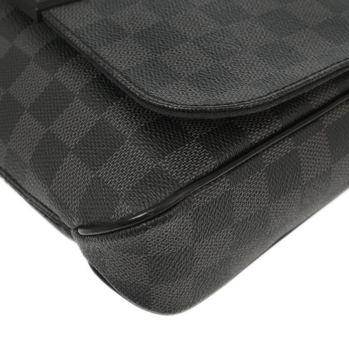 Louis Vuitton 2013 Damier Graphite District PM Shoulder Bag N41260