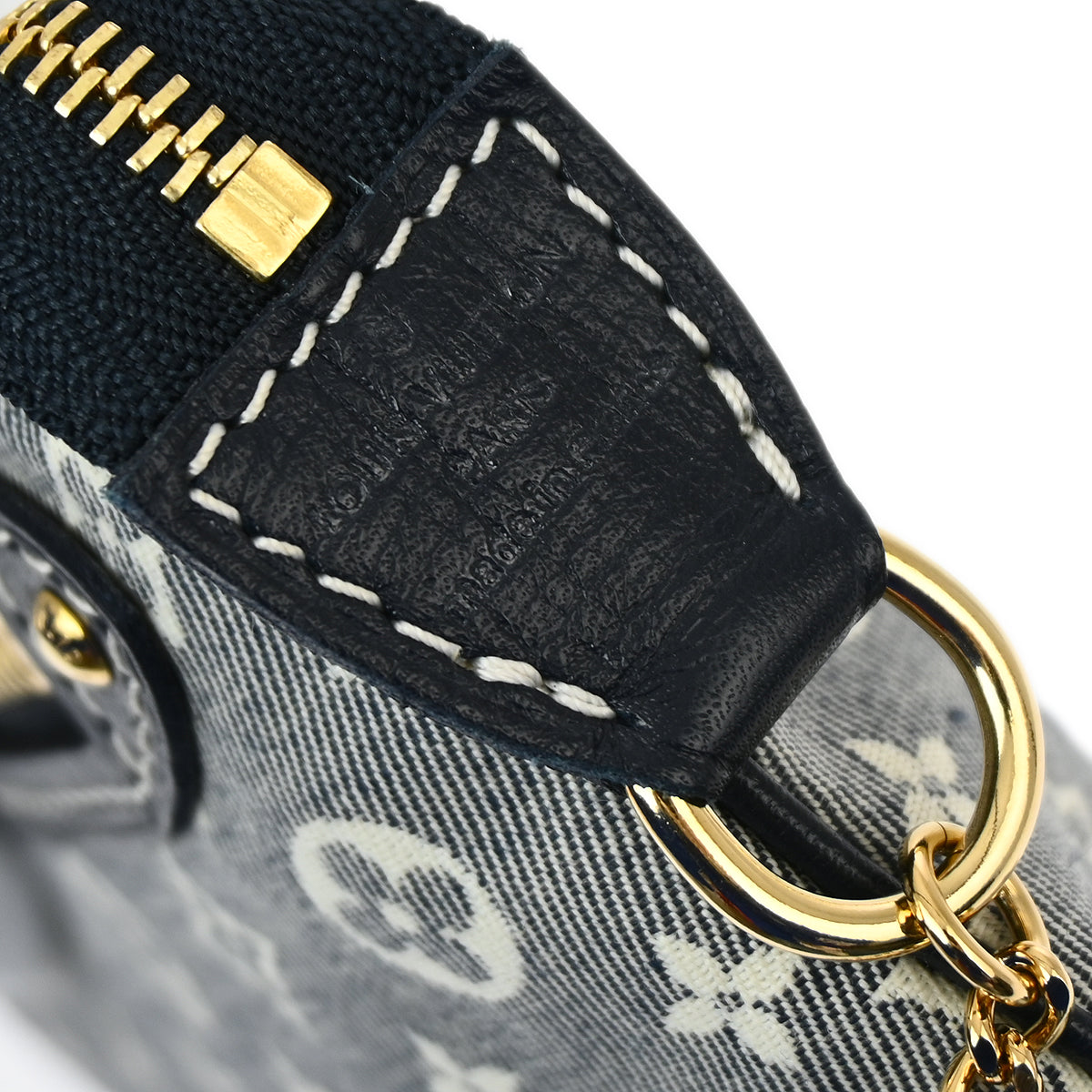 Louis Vuitton 2011 Gray Mini Lin Pochette Accessoires Handbag M95754